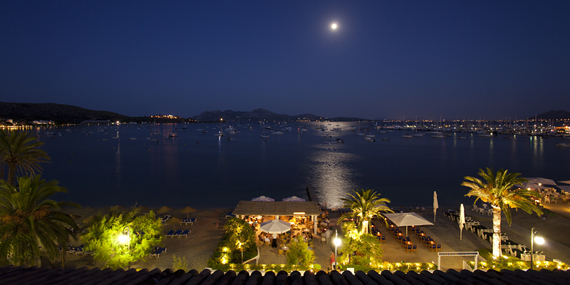Vista terra nocturna